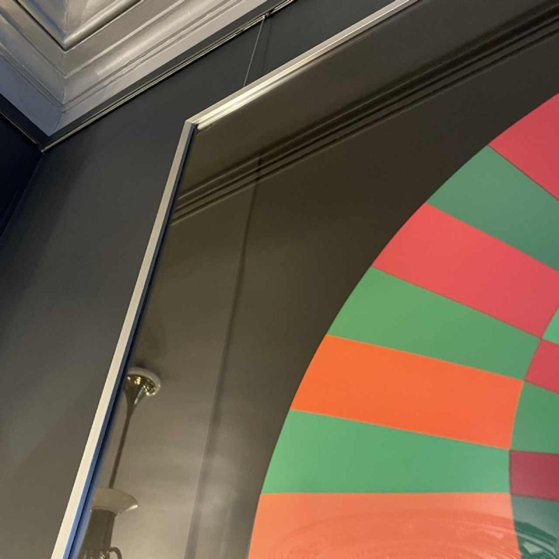 VICTOR VASARELY, Olympia Spirale, grande se´rigraphie originale signée, 1972