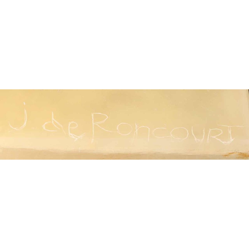 Jean de Roncourt "De boogschutter" Art Deco sculptuur in regula, ca 1920