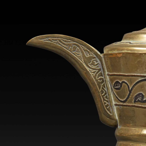 Egyptian Dallah coffee pot: Symbol of hospitality and cultural wealth, 20th century