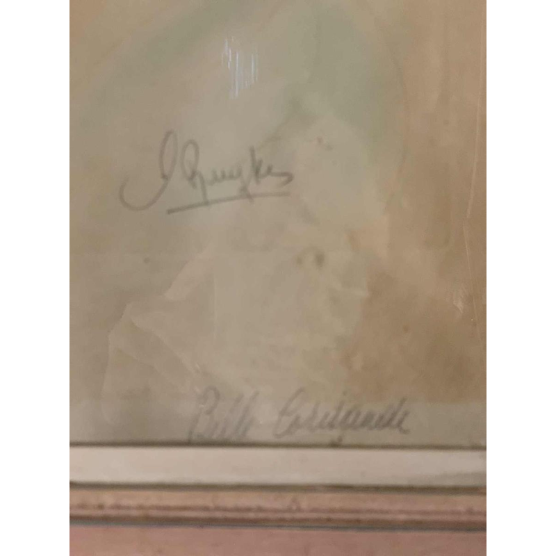 ROGER DE RUYCKE ' La Belle Corisande ' femme nue, gravure Ã  l'aquatinte, 1950