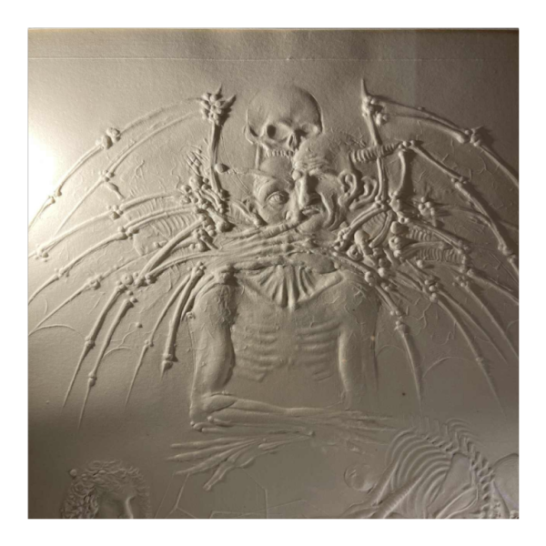 Pieter Oriesek 'Faust' Devil exchanging his soul for knowledge and youth - embossed paper EA/100