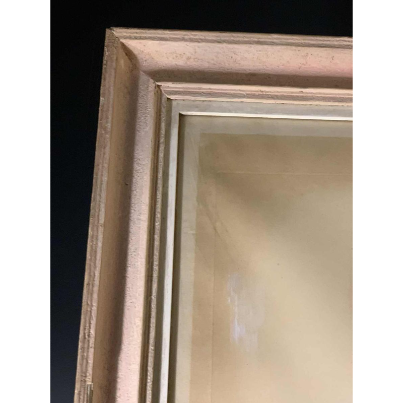 ROGER DE RUYCKE ' La Belle Corisande ' naakte vrouw, aquatint print, ca 1950