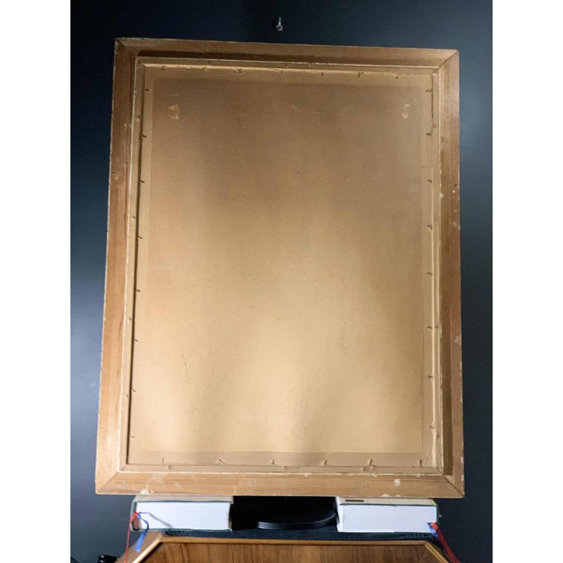 ROGER DE RUYCKE ' La Belle Corisande ' femme nue, gravure Ã  l'aquatinte, 1950