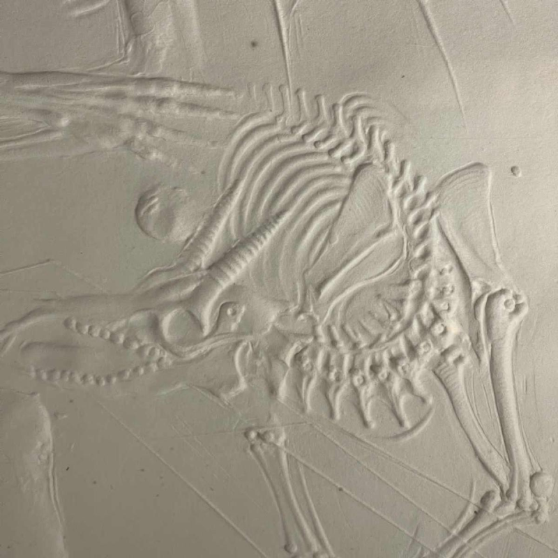 Pieter Oriesek 'Faust' Devil exchanging his soul for knowledge and youth - embossed paper EA/100