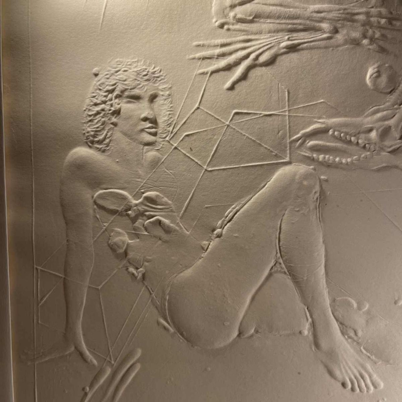 Pieter Oriesek 'Faust' Diable échangeant son âme contre la connaissance et la jeunesse - papier embouti EA/100