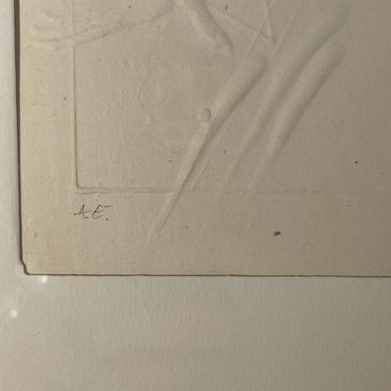 Pieter Oriesek 'Faust' Devil exchanging his soul for knowledge and youth - embossed paper EA/100