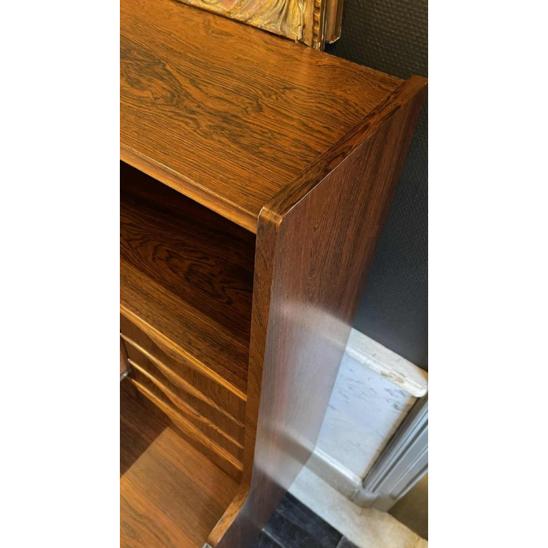 Vintage Desk meuble, Scandinavisch design bureau, palissanderhout, ca 1960