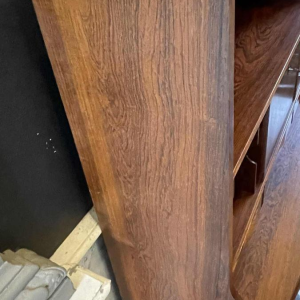 Meuble Bureau Secrétaire Vintage Design Scandinave Danois en Palissandre, 1960s