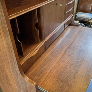 Vintage Desk meuble, Scandinavisch design bureau, palissanderhout, ca 1960