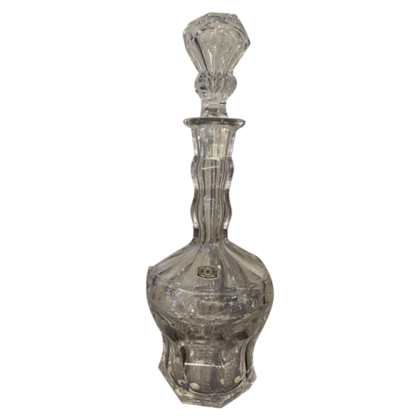 Val St Lambert Lalaing pattern crystal decanter