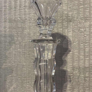 Val Saint Lambert carafe du modèle Lalaing cristal taillé