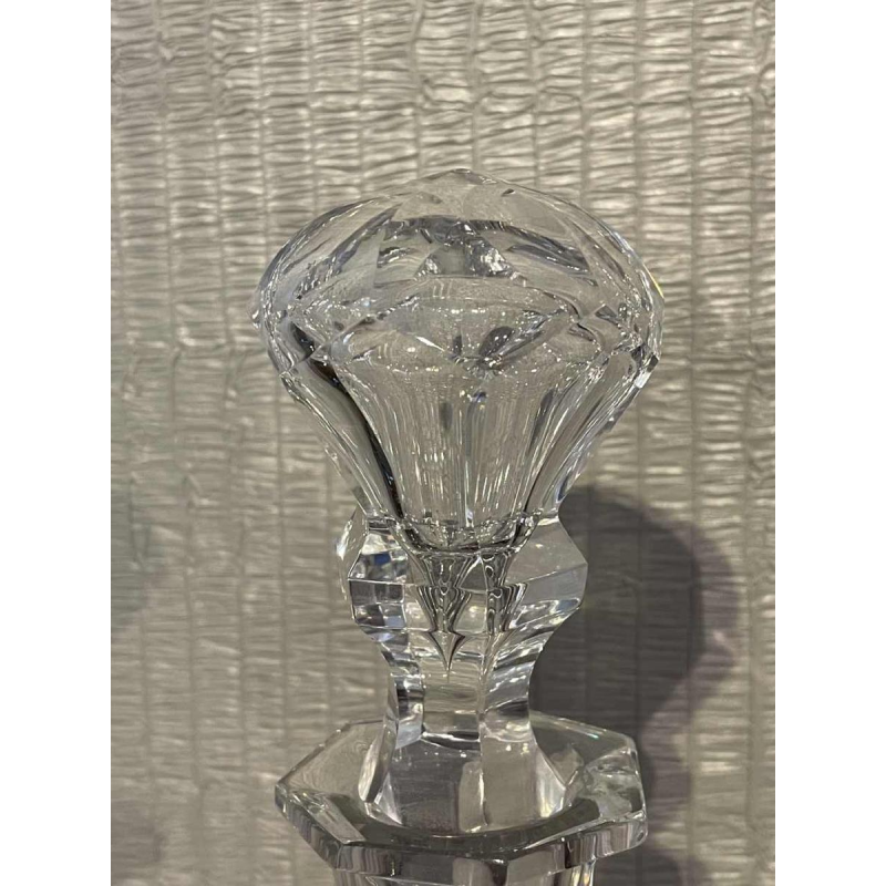 Val St Lambert Lalaing pattern crystal decanter