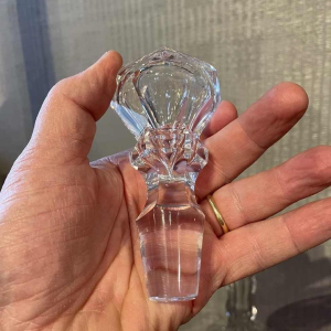 Val Saint Lambert carafe du modèle Lalaing cristal taillé