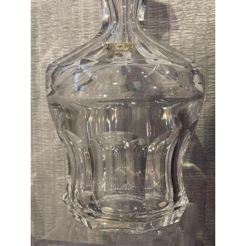 Val St Lambert Lalaing pattern crystal decanter