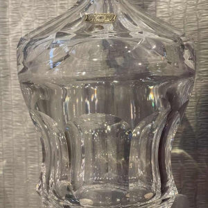 Val St Lambert Lalaing pattern crystal decanter