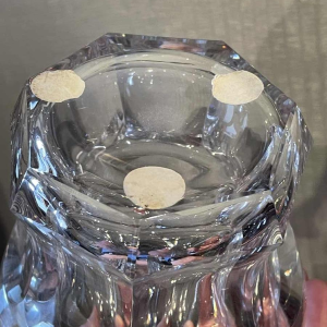 Val Saint Lambert carafe du modèle Lalaing cristal taillé