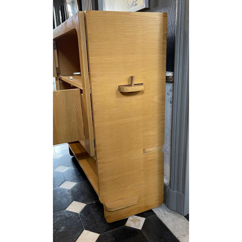 BENIAMINO BONETTO ' L'Ammiraglio - Aggregabili ' Cabinet Pliable Multiplex Design Italien 1970