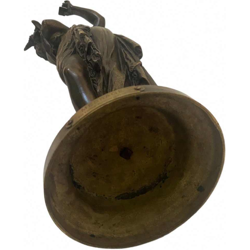 Rare modèle de Carrier-Belleuse titré Message