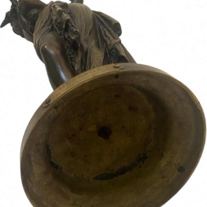 Rare modèle de Carrier-Belleuse titré Message