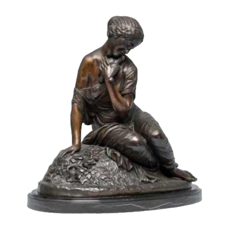 La Méditation de La Jeune Femme de Charles Cumberworth