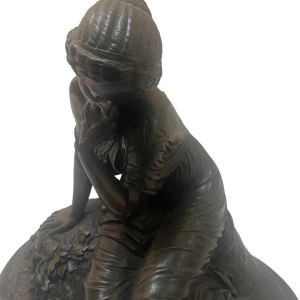 De meditatie van de jonge vrouw door Charles Cumberworth