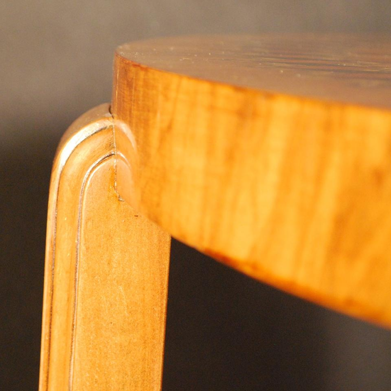 De Coene Frères, Art Deco salontafel, sycamore mahonie inlegwerk, ca 1925