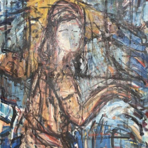 Djemel MERBAH (1949-) oil on canvas