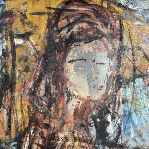 Djemel MERBAH (1949-) olieverf op doek