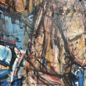 Djemel MERBAH (1949-) huile sur toile