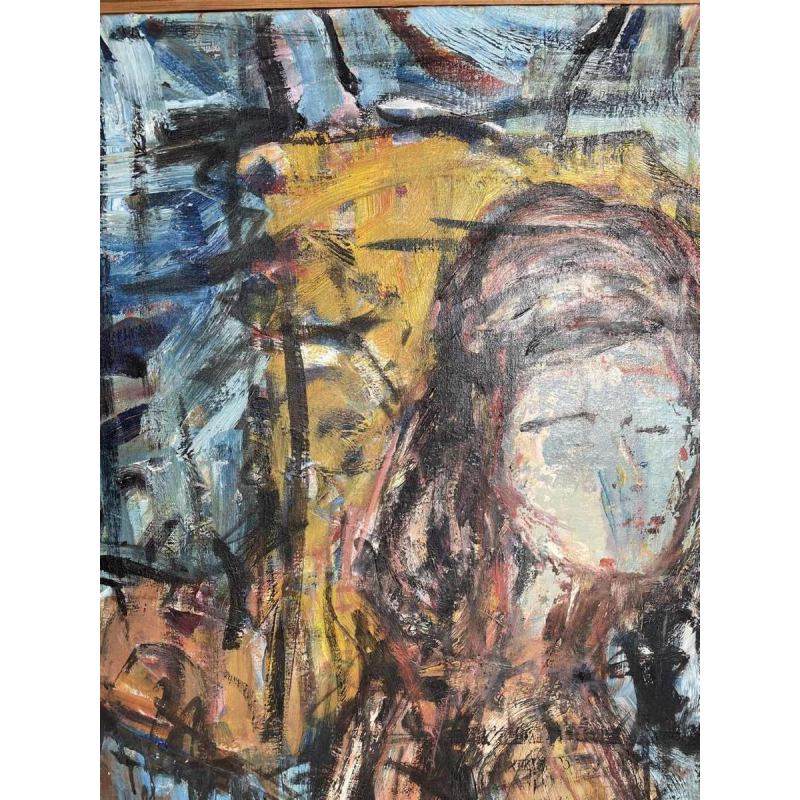 Djemel MERBAH (1949-) olieverf op doek