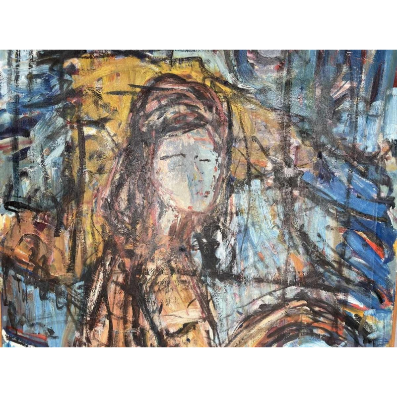 Djemel MERBAH (1949-) oil on canvas