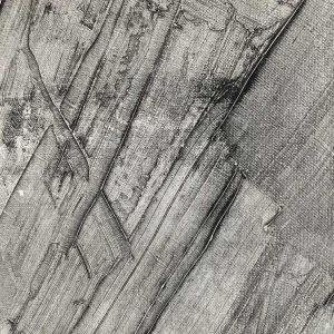 ANDRE LAPIERE 1966 ' Brume Mosane ' groot abstract schilderij, olieverf op doek