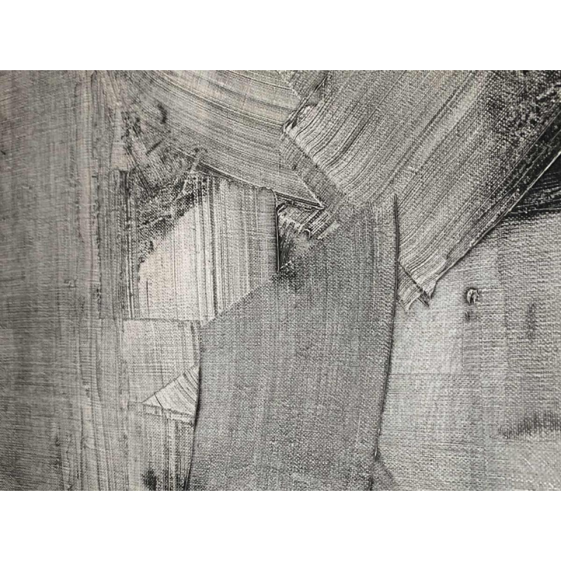 ANDRE LAPIERE 1966 ' Brume Mosane ' Grand Tableau Abstrait, huile sur toile