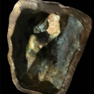 L. Place "Bacchus" petite sculpture en bronze signée, école belge