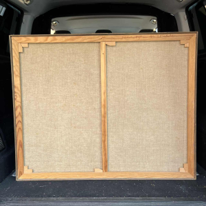 LUC PEROT 'Nu féminin à l'atelier au miroir' peinture huile sur toile 1978