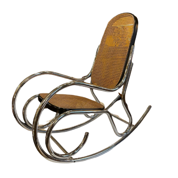 Schommelstoel Modernistisch '70, Stijl Marcel Breuer / Bentwood Michael Thonet