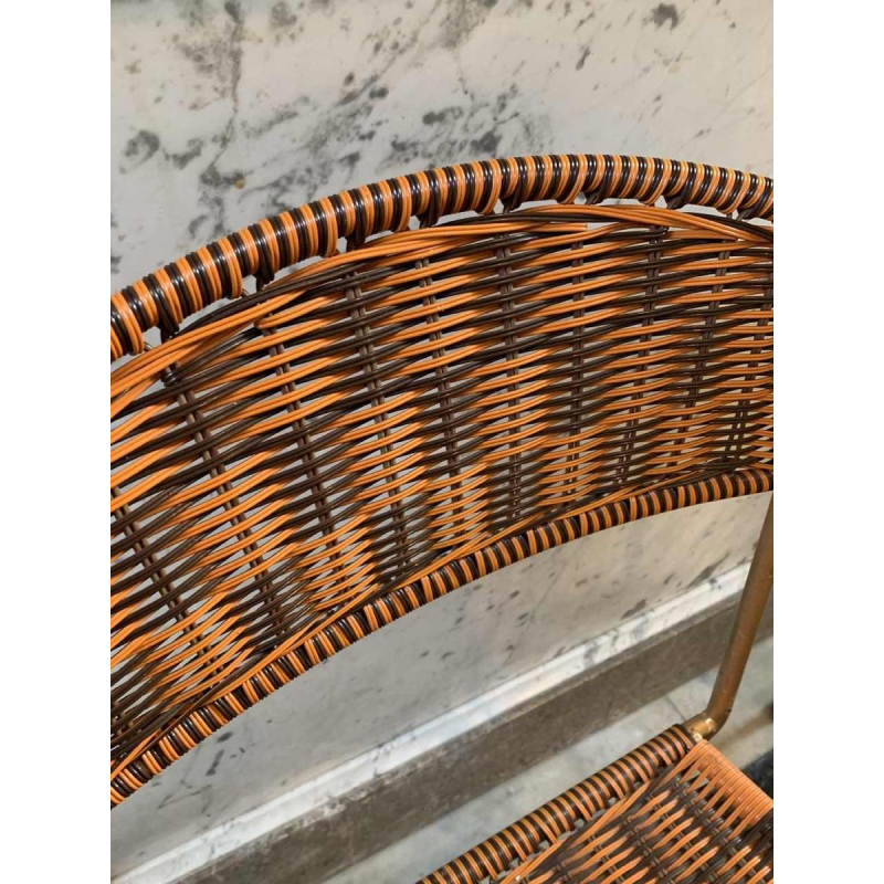 SÃ©rie de 6 Fauteuils ExtÃ©rieur 'Scoubidou' Patio Italiens Vintage Jardin, 1950s