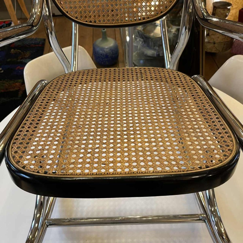 Schommelstoel Modernistisch '70, Stijl Marcel Breuer / Bentwood Michael Thonet