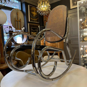 Schommelstoel Modernistisch '70, Stijl Marcel Breuer / Bentwood Michael Thonet