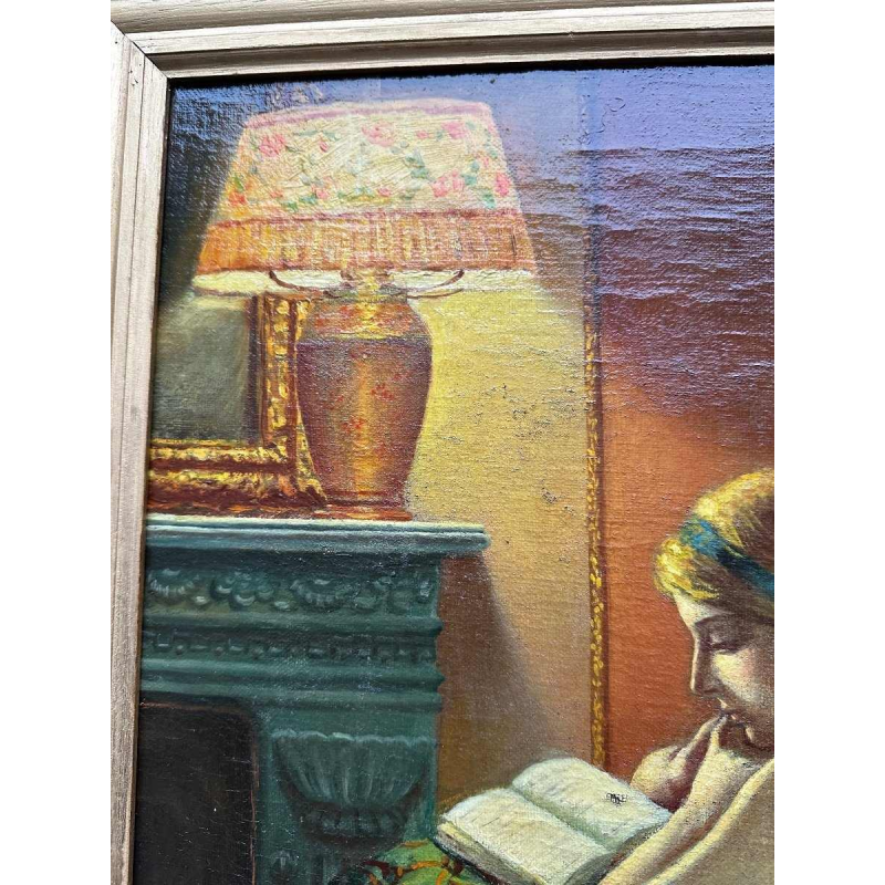 Jeune Fille à La Lecture by Charles Caty