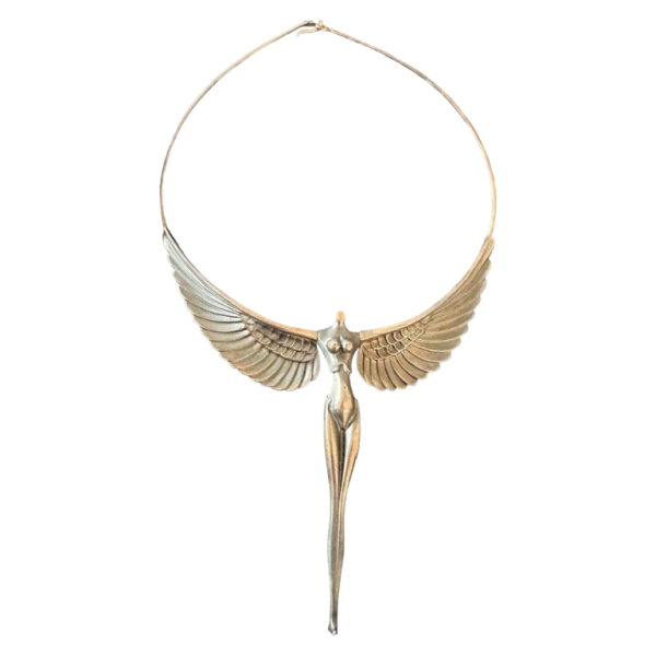 Paul Wunderlich, sterling zilveren collier