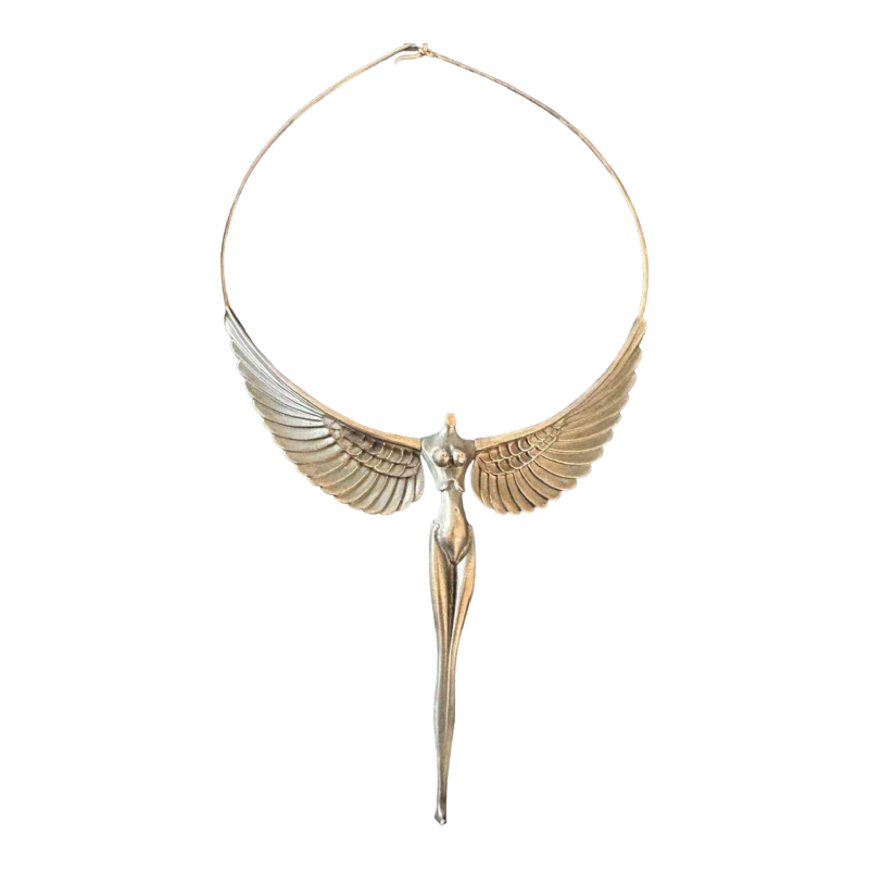Paul Wunderlich, sterling silver necklace