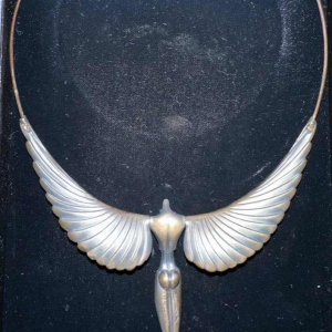 Paul Wunderlich, sterling silver necklace
