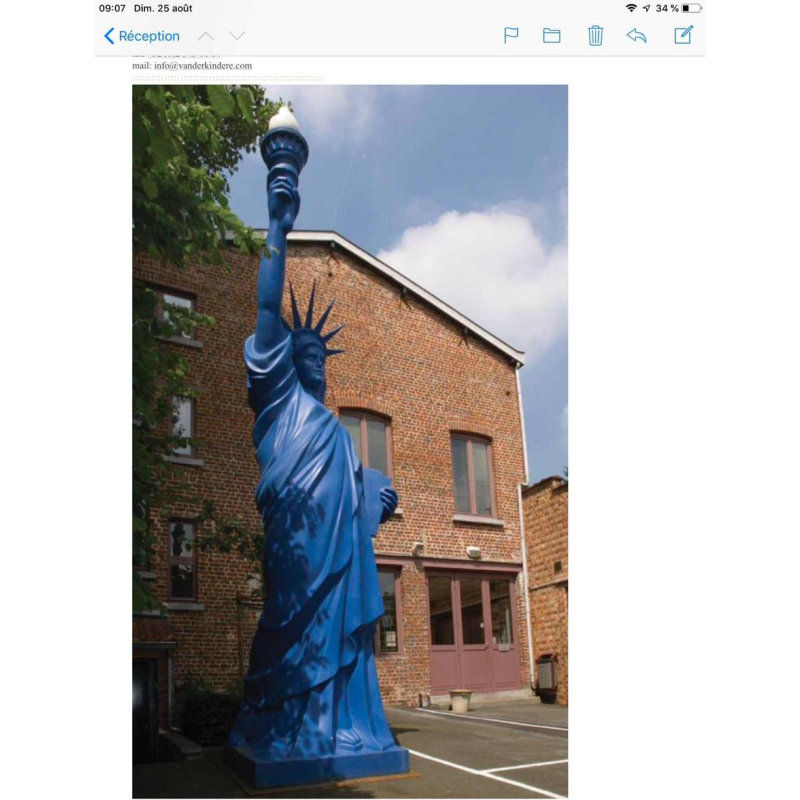 Grande statue de la liberté, circa 1970