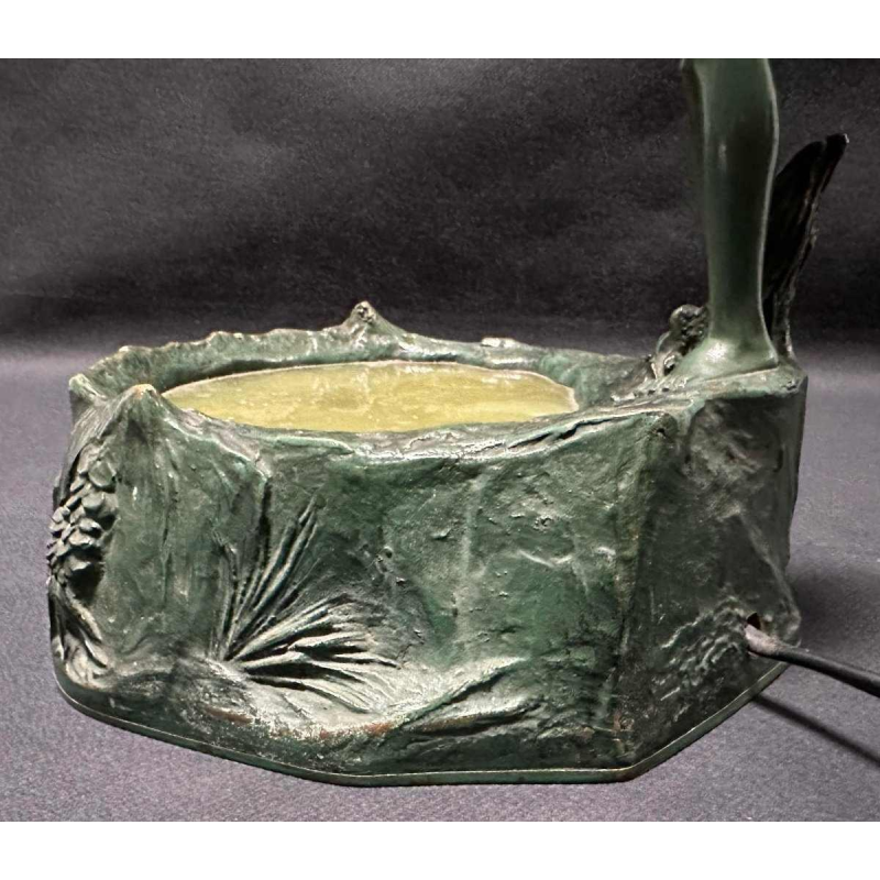 Jeune Fille devant l'Etang signed Salât for Bruno Zach