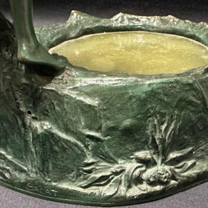 Jeune Fille devant l'Etang signé Salât pour Bruno Zach