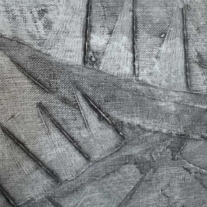 ANDRE LAPIERE 1966 ' Cascade.... ' groot abstract schilderij, olieverf op doek