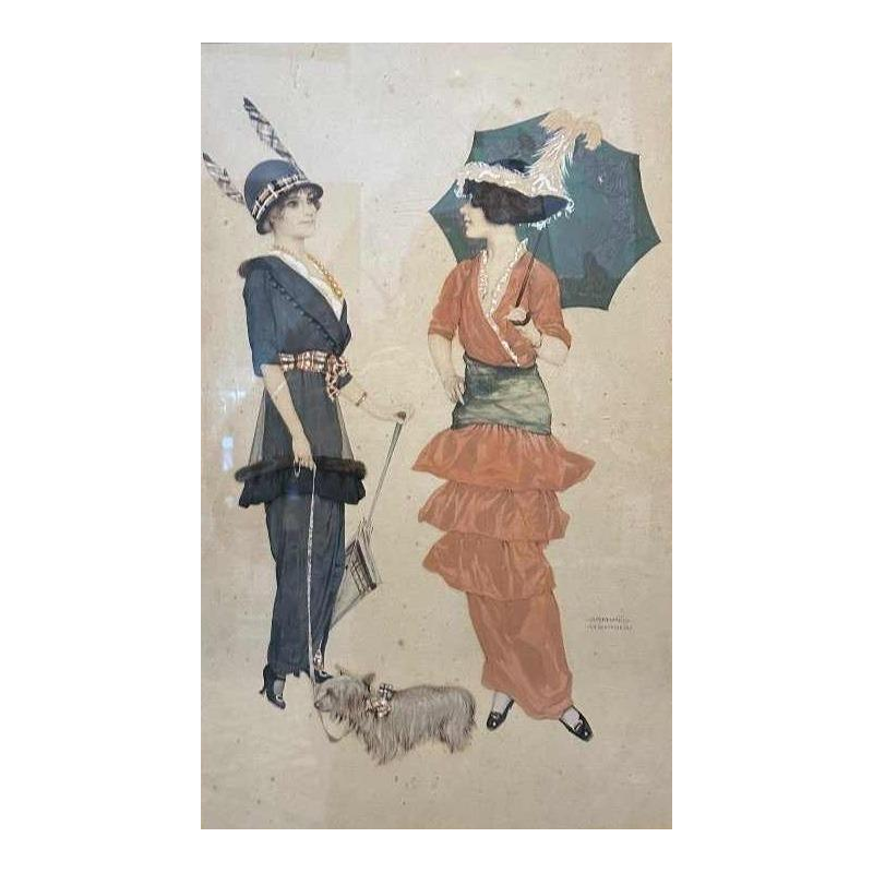 Les Deux élégantes Parisiennes Raphael Kirchner