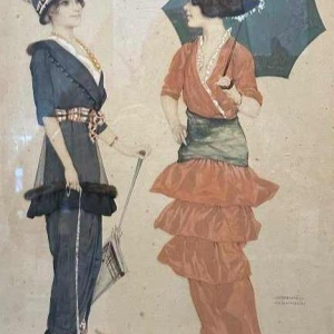 Les Deux élégantes Parisiennes Raphael Kirchner