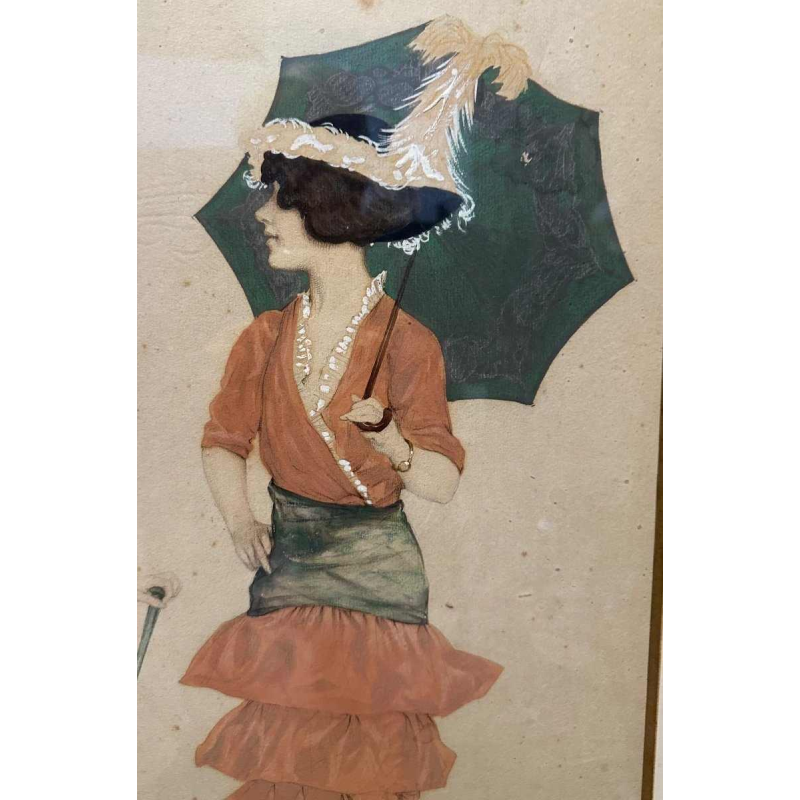 The Two Elegant Parisians Raphael Kirchner